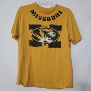 MIZZOU University of Missouri Tigers Tee Shirt Men's Size Small S